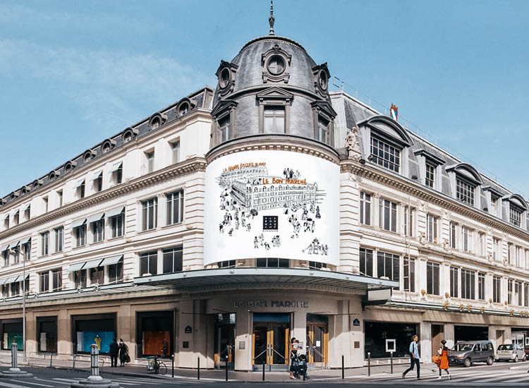 Subtle Energies Retail Launch in Paris's prestigious Le Bon Marché Rive Gauche